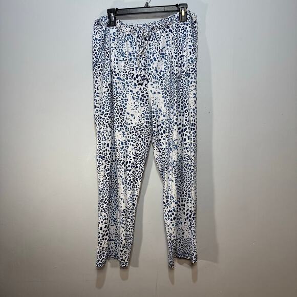 Ellen Tracy lounge set. Blue and white. Size L/XL - Picture 3 of 14